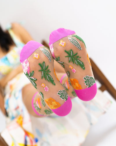 Sock Candy pineapple socks womens fashion fruit sock